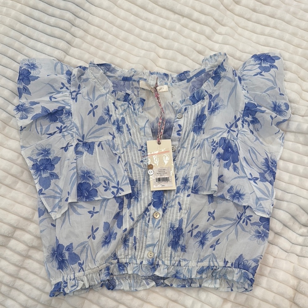 Loveshackfancy Nora top size small never worn